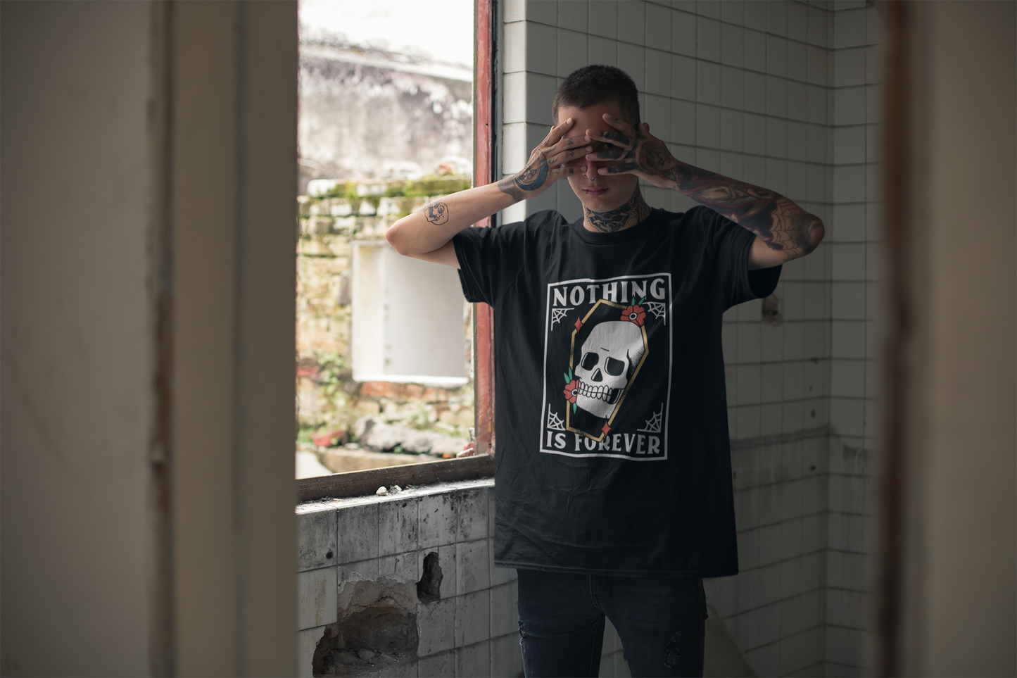 Nothing Is Forever Tee x BlACK TiE