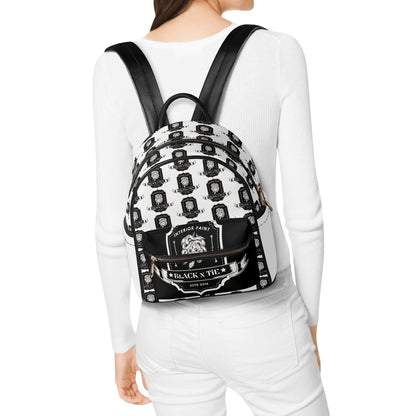 Womens Casual PU Backpack