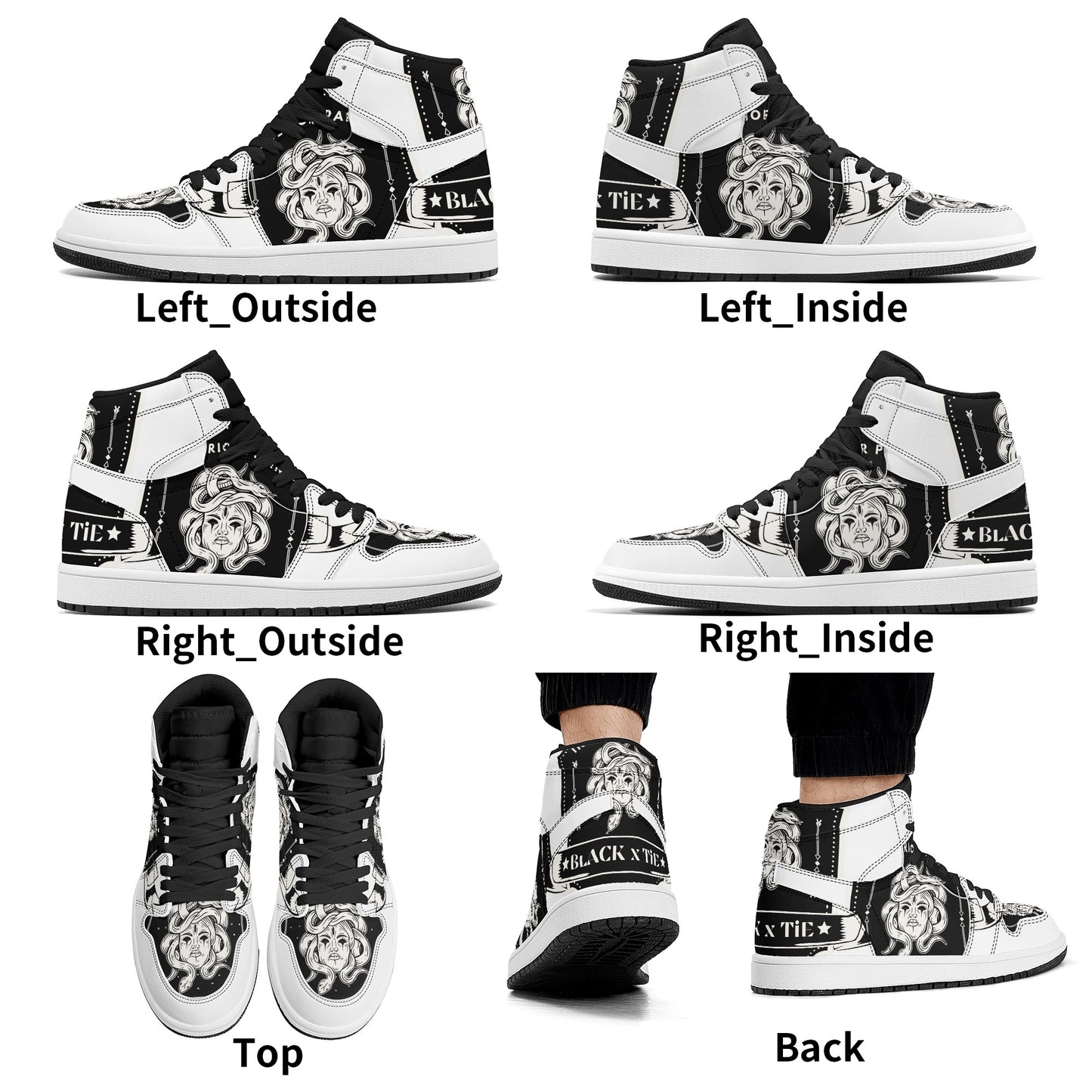 Womens Medusa High Top Sk8s