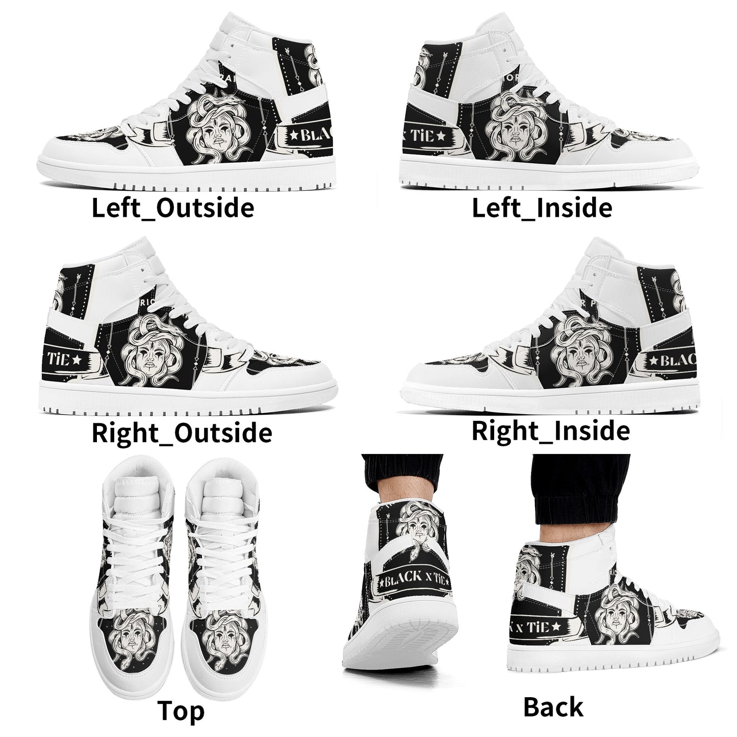 Womens Medusa High Top Sk8s