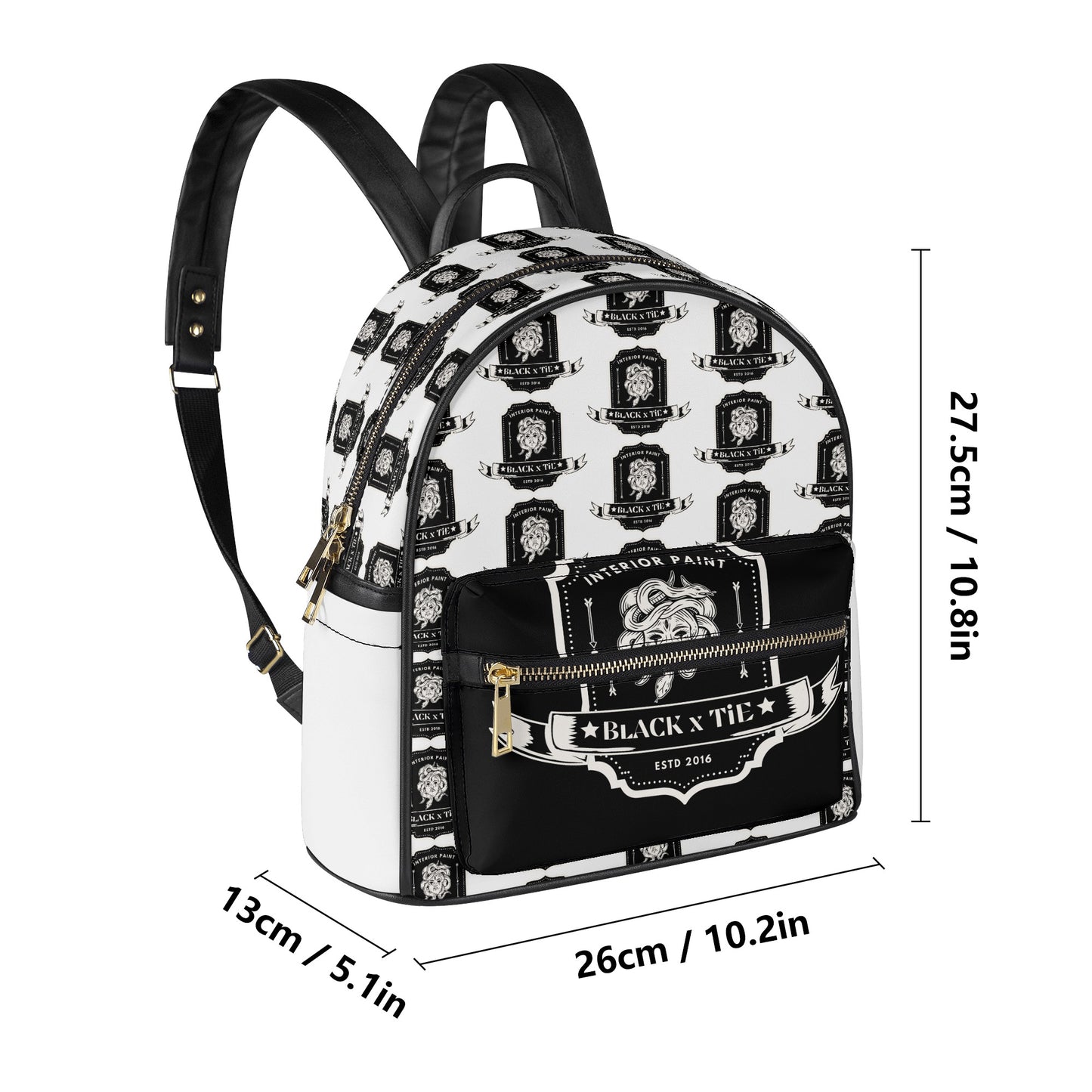 Womens Casual PU Backpack