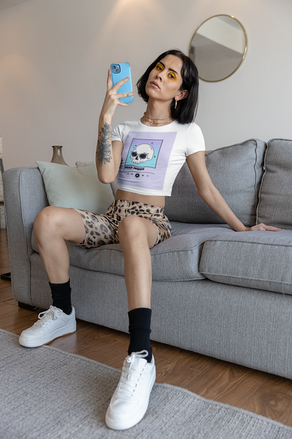 Dead Inside Women's Croppie Tee x BlACK TiE