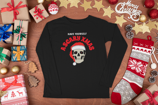 Scary Christmas Long Sleeve x BlACK TiE