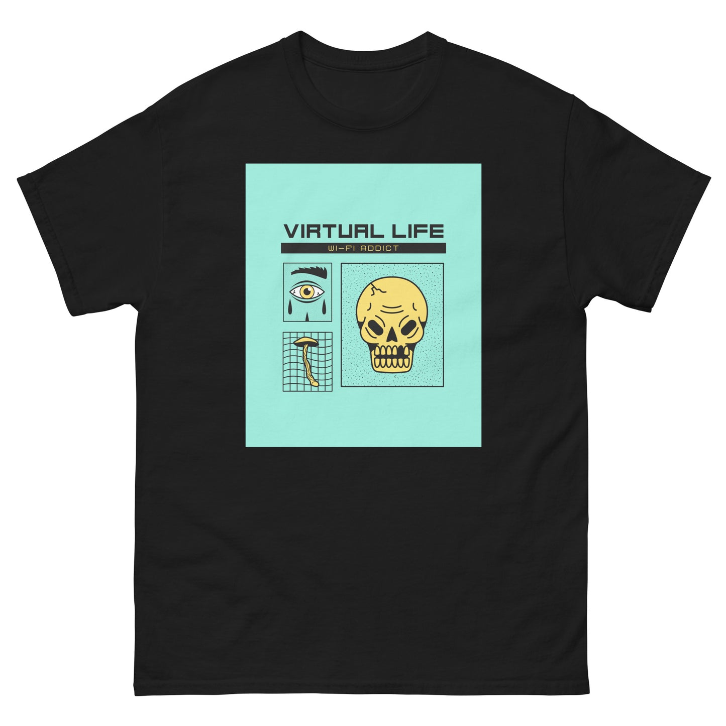 Wifi Addict Tee x BlACK TiE