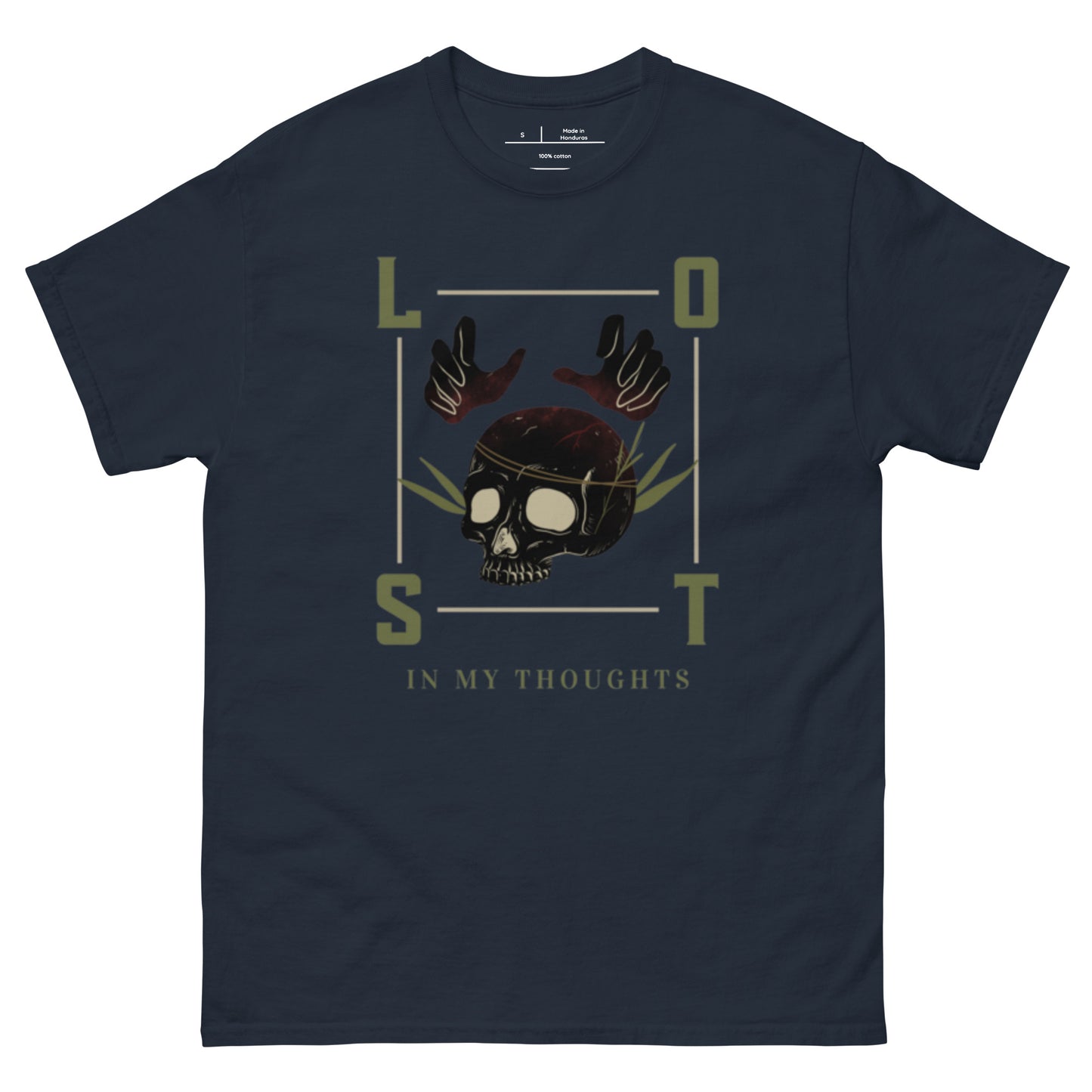 L-O-S-T [Navy] Tee x BlACK TiE
