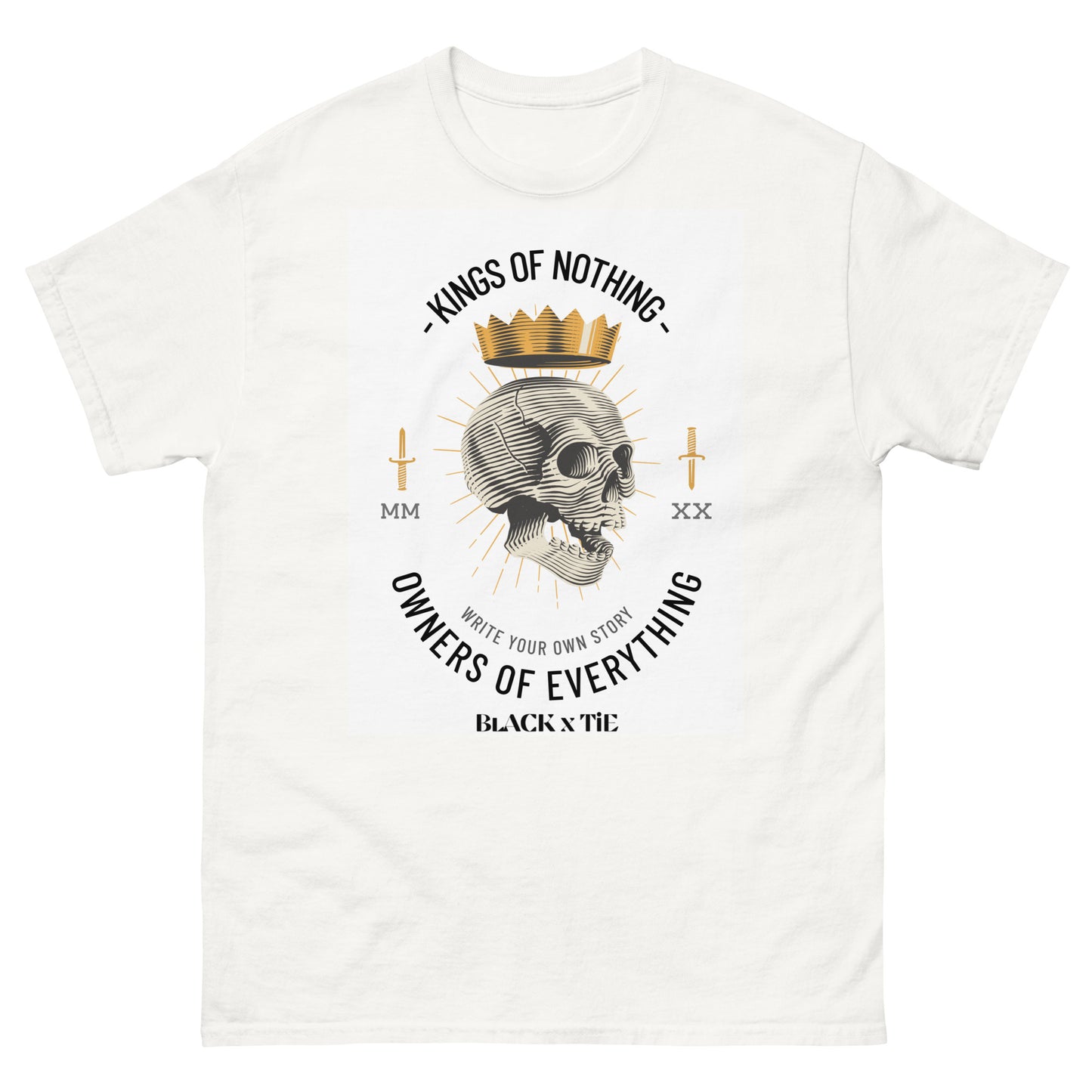 Kings of Nothing [Whiteout] Tee x BlACK TiE