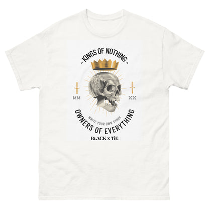 Kings of Nothing [Whiteout] Tee x BlACK TiE