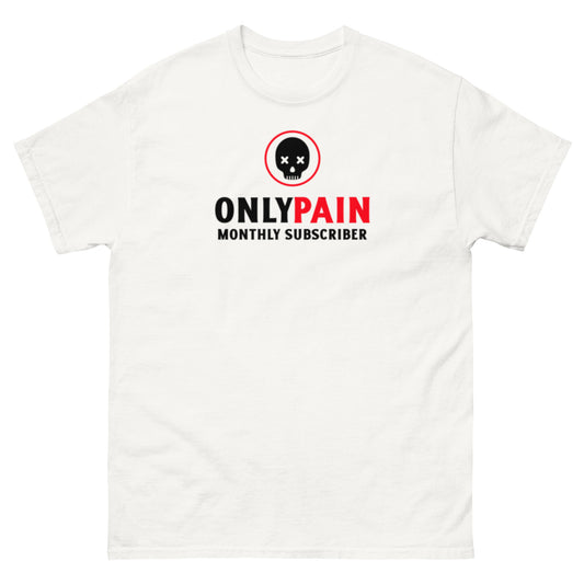 Only Pain [Whiteout] Tee x BlACK TiE