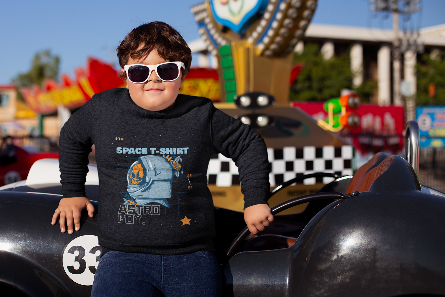 Astro Boy Youth Crewneck x BlACK TiE