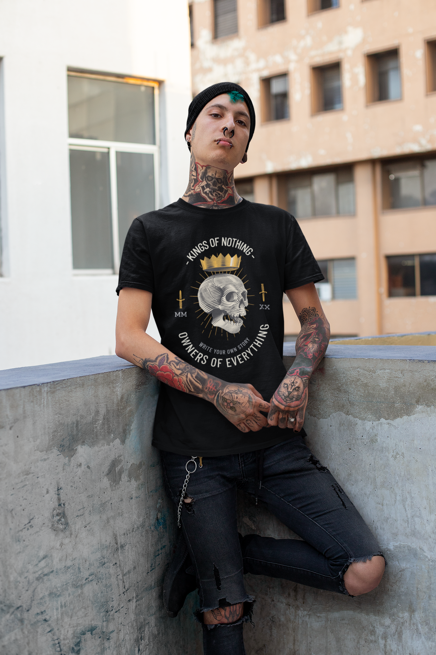 Kings of Nothing Tee x BlACK TiE