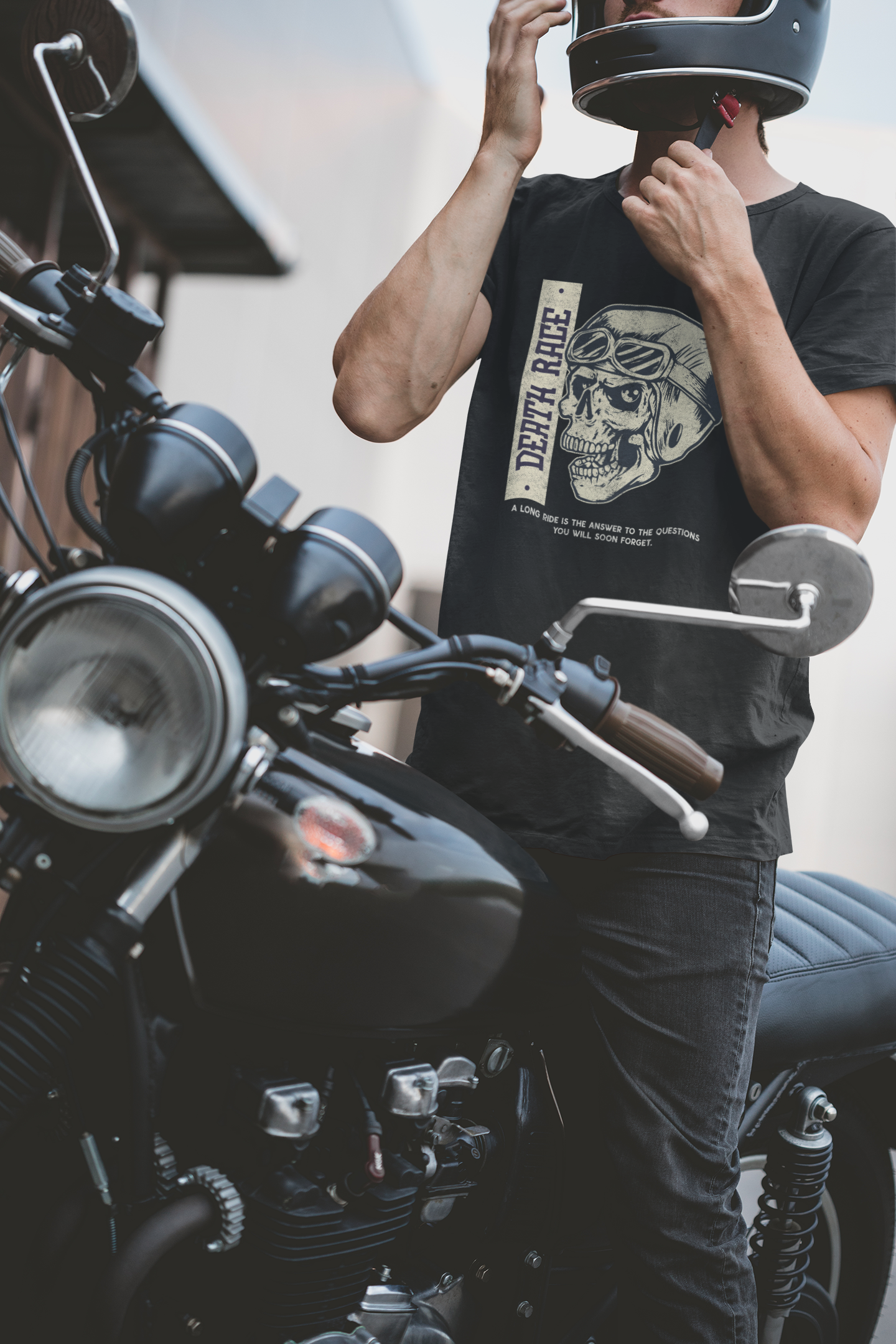 Death Race Tee x BlACK TiE