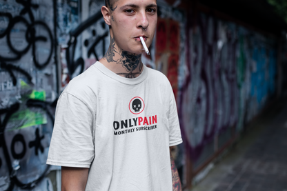 Only Pain [Whiteout] Tee x BlACK TiE
