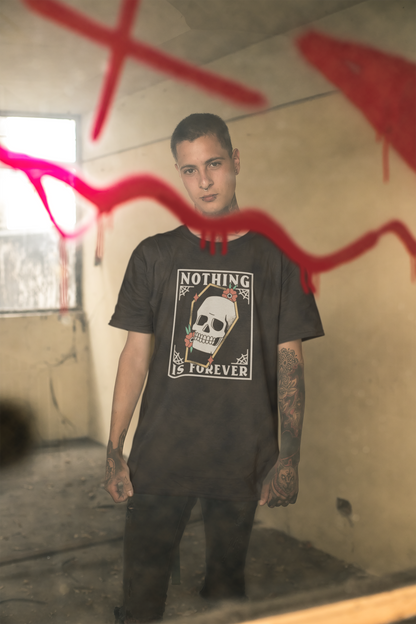 Nothing Is Forever Tee x BlACK TiE