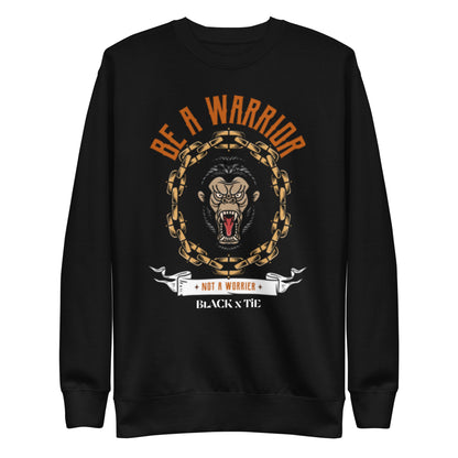 Warrior//Worrier Crewneck Sweatshirt x BlACK TiE