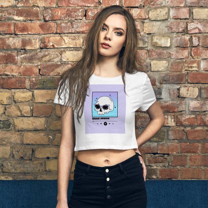 Dead Inside Women's Croppie Tee x BlACK TiE