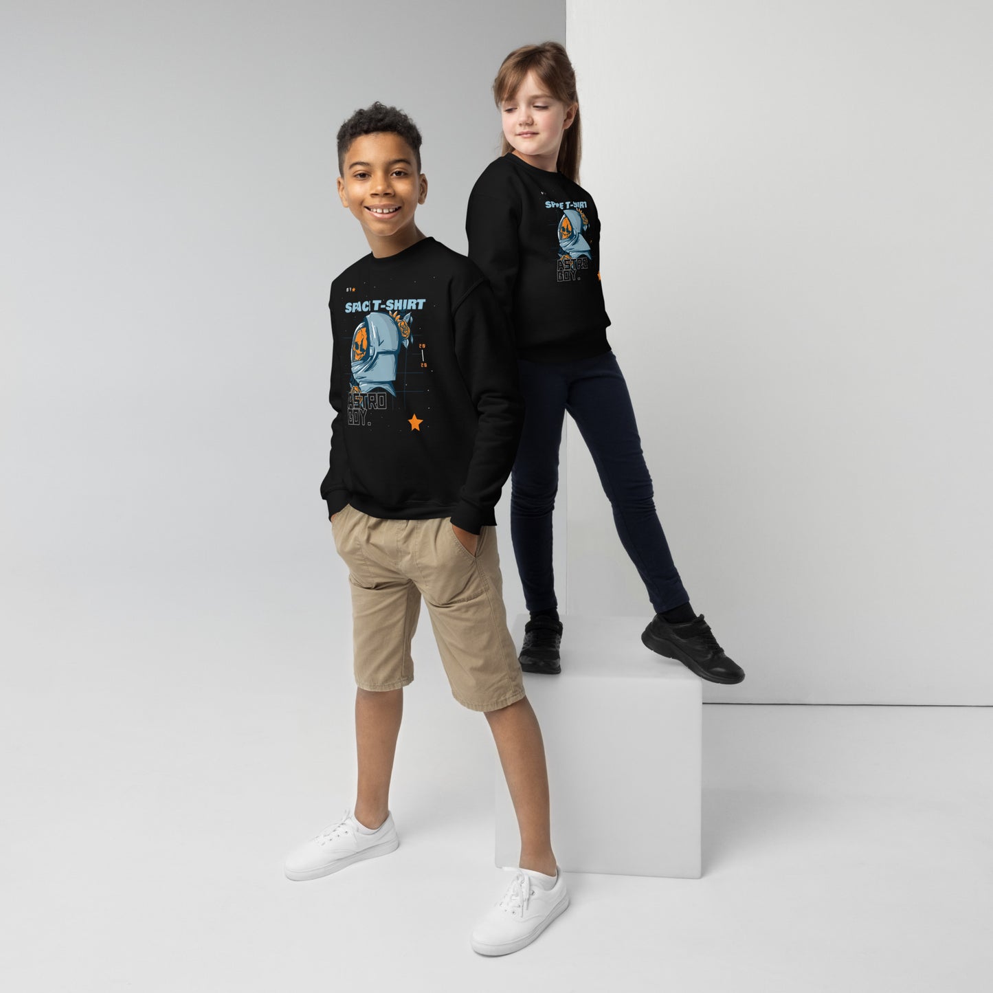 Astro Boy Youth Crewneck x BlACK TiE