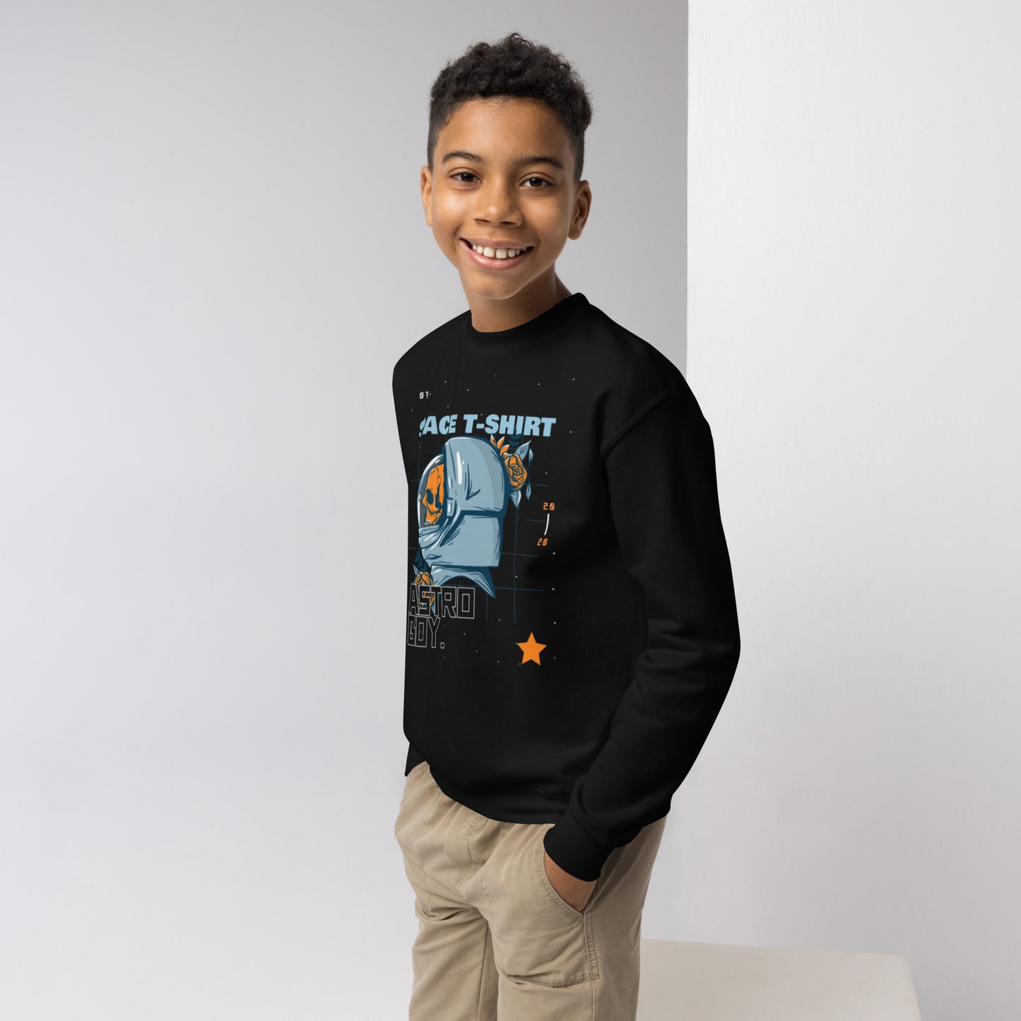 Astro Boy Youth Crewneck x BlACK TiE